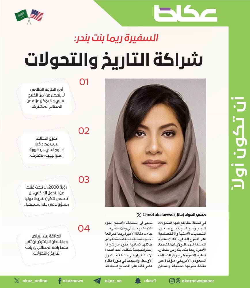 السفيرة ريما بنت بندر